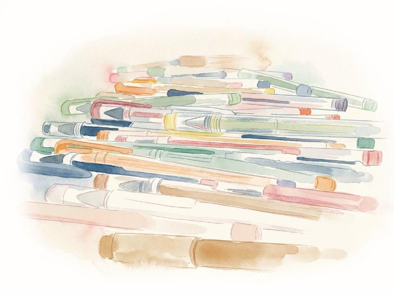 A lot of pens