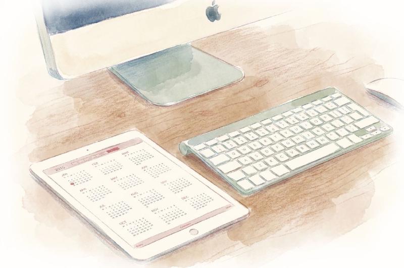 IMac aluminum and iPad