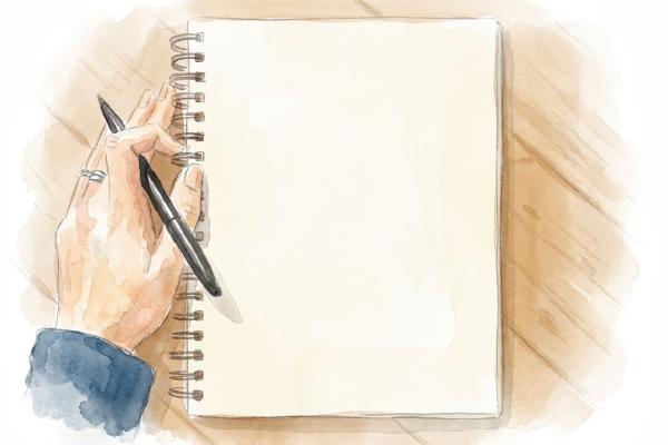 The “One-Page Journal” Method for Consistent Self-Reflection